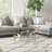 Bupe Glass Top Single Coffee Table-1352929654-1352929651