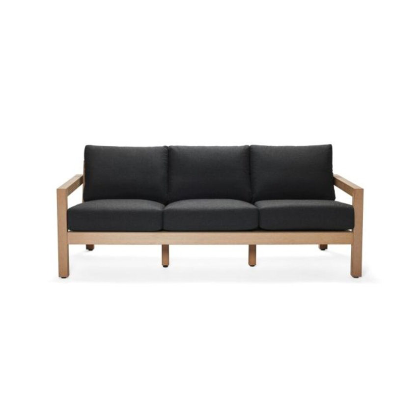 Canapé d'extérieur avec coussins 76,77 po Sierra, Sunbrella® Spectrum denim