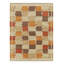 Rug & Kilim’S Scandinavian Style Rug In Beige-Brown Gold & Red Geometric Pattern