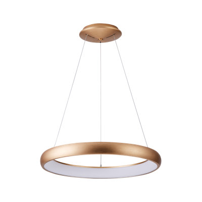 1 - Light LED Wagon Wheel Pendant