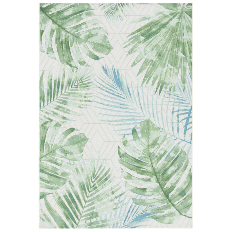 Isolda 500 Performance Geometric Indoor/Outdoor Area Rug, Rectangle 3'3" X 5'3"
