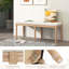 Banc rembourré en polyester Melvern-1814877038