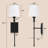 1-Light Iron Hardwired Wallchiere-602470850