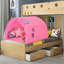 Maisonnette d'intérieur / d'extérieur en tissu 4,75 pi x 3,33 pi Costway Kids