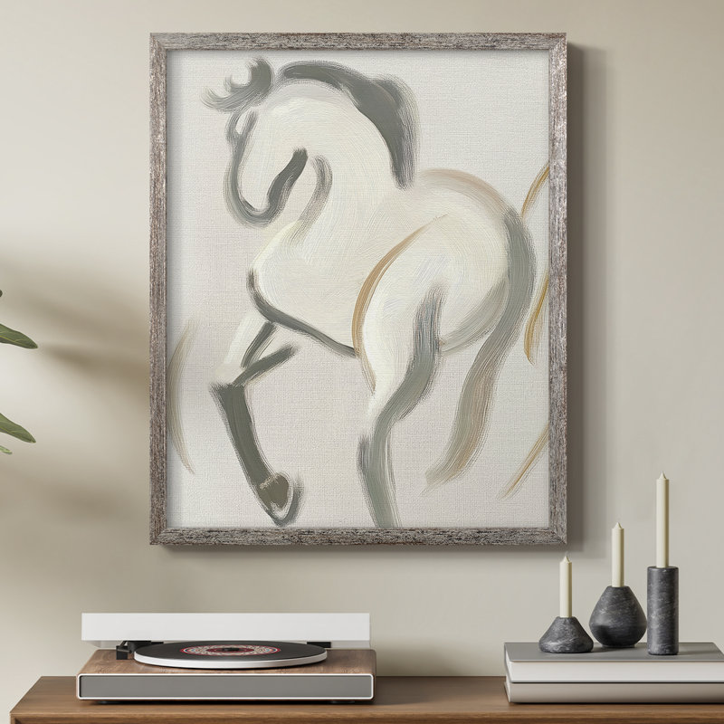 ANIMALS Series CECL XXII, reproduction encadrée - bois massif, H 21 po x l 17 po