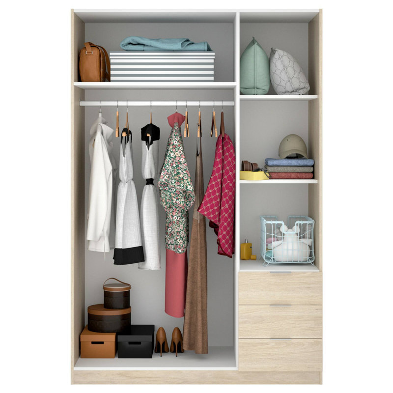 3 Door Wardrobe