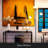 Uppingham 72'' Navy Blue Floor Lamp-852486632