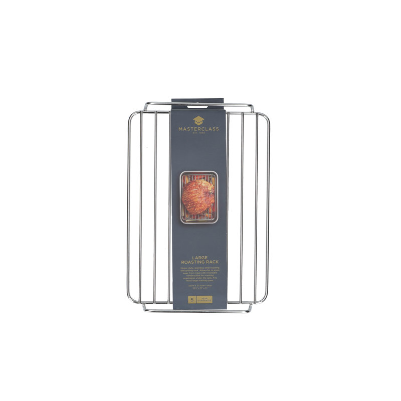 MasterClass Large Roasting Rack, Stainless Steel, 32cm