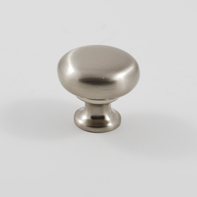 Poignée champignon, Nickel satiné