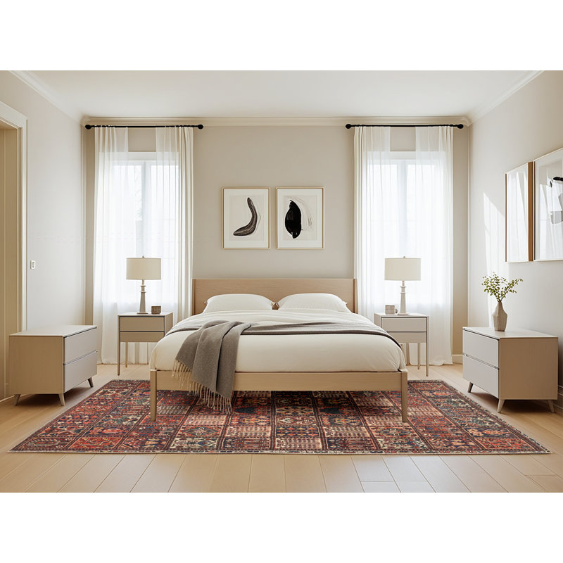 Patchwork Indoor Rug, Rectangle 5' x 8'