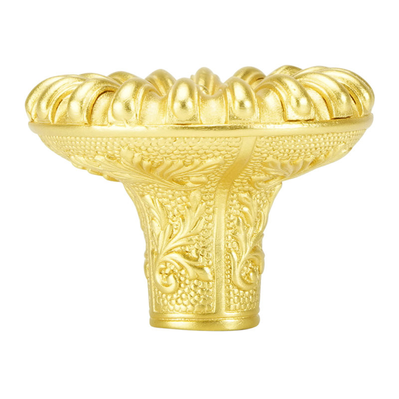 NANTUCKET KNOB IN ARTISAN PEWTER FINISH, Gold, 1 3/8"