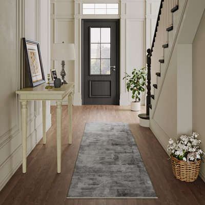 Oriental Light Grey Area Rug