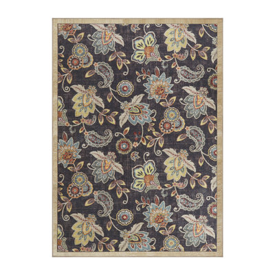 Fedirko Machine Washable Butterfly Insect Carpet - A Multi functional Decorative Rug Suitable for Living Room and Bedroom