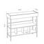Swarttz 103 cm W Steel Shelving Unit