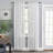 Polyester Sheer Curtain Pair-88588402-88588400