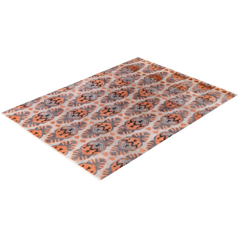 Overdyed One-of-a-Kind 9' x 12'3" Hand Knotted Area Rug