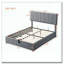 Lit plateforme tapissier avec système de rangement hydraulique-1240212704-1240212706