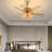 52'' Crystal Ceiling Fan with Light Kit