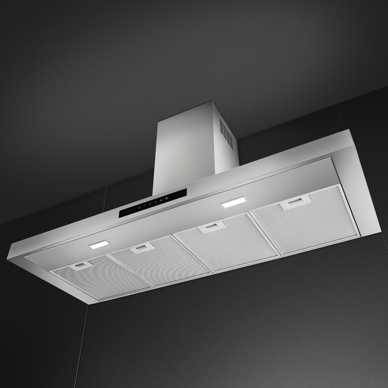 Hotte 48 "en forme de T plat brossé Eta juillet