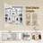  16 x 26 Inches Frameless Bathroom Medicine Cabinet With 3 Glass Shelves, Recessed or Surface Mount Installation, No Assembly Required (White)-1941029336