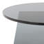 Table d'appoint en verre teinté Latika
