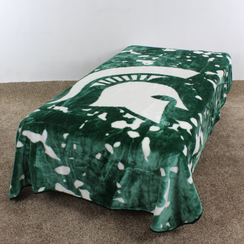 NCAA Knitted Throw Blanket, Michigan State