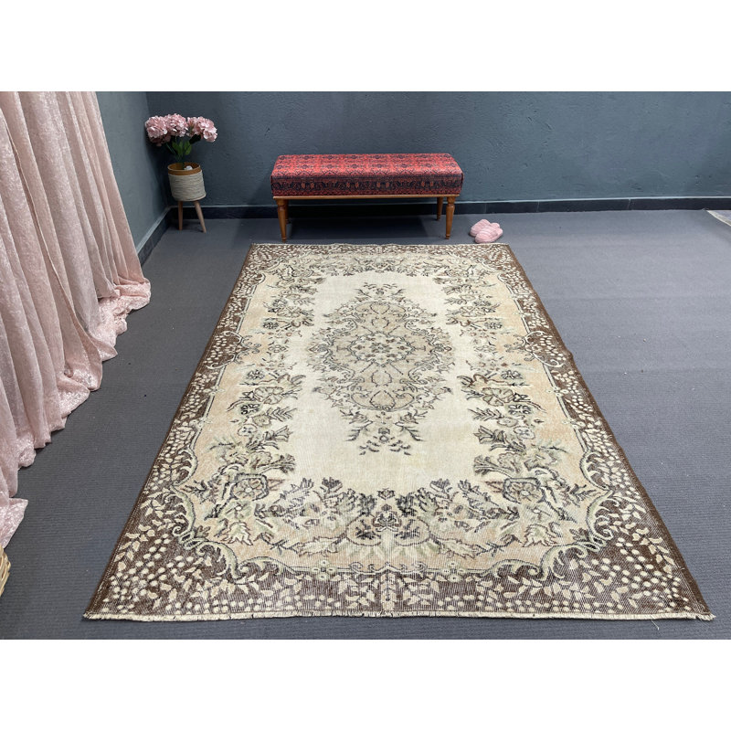 Tapis beige Classic Patchwork, 66,9 x 103,9 po