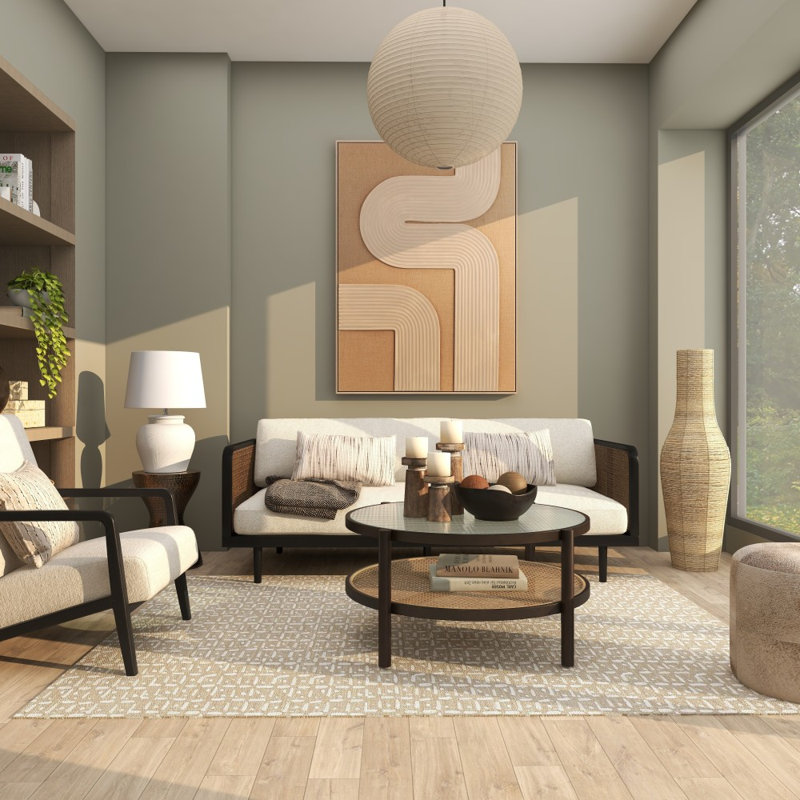 Grand vase de plancher Sabre Brown, H 43,5 po x l 14 po x P 14 po