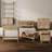 Corkhill Jute Upholstered Storage Bench