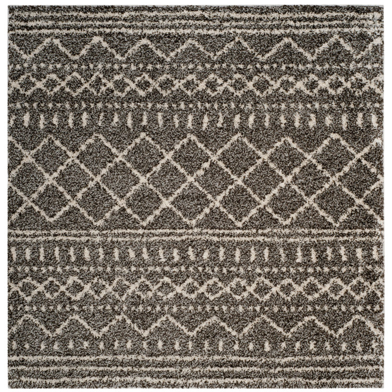 Samara Geometric Area Rug, Square 201 cm