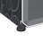 vidaXL Storage Cube Organizer Black Polypropylene Medium Modular