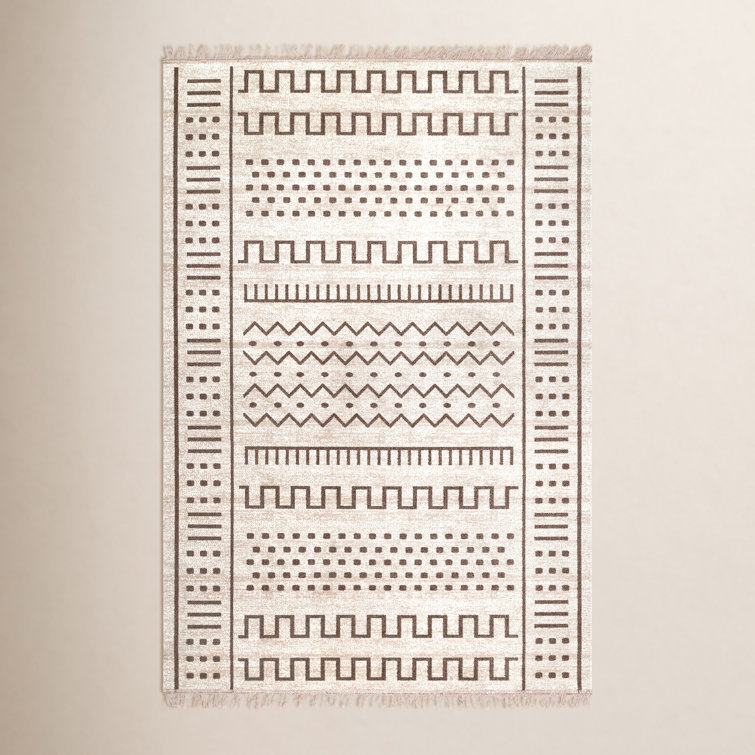 Beige Indoor/Outdoor Rug