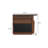 50.79"Nordic solid wood granite kitchen island countertop