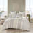 Bea Embroidered Cotton Oblong Pillow with Tassels-151932250