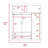 2-Drawer Rectangle Armoire