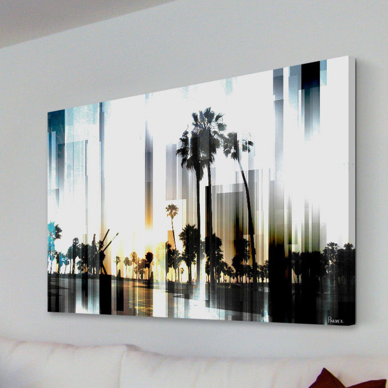 «Ocean Front» par Parvez Taj, reproduction de photo sur toile tendue, H 12 po x l 18 po