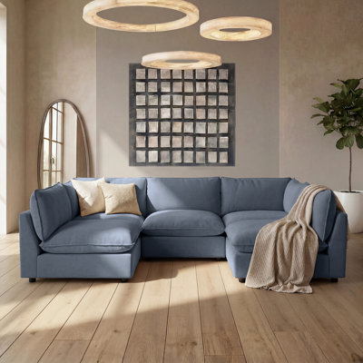 Heffernan 106.38” W Oversized 5-Seater Composable Modular Sofa