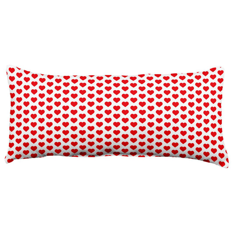 Heart Pattern Double Sided Pillow