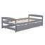 Lit plateforme avec lit gigogne
