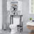 Over The Toilet Storage Cabinet Free Standing Toilet Rack With Adjustable Shelf-1401255319