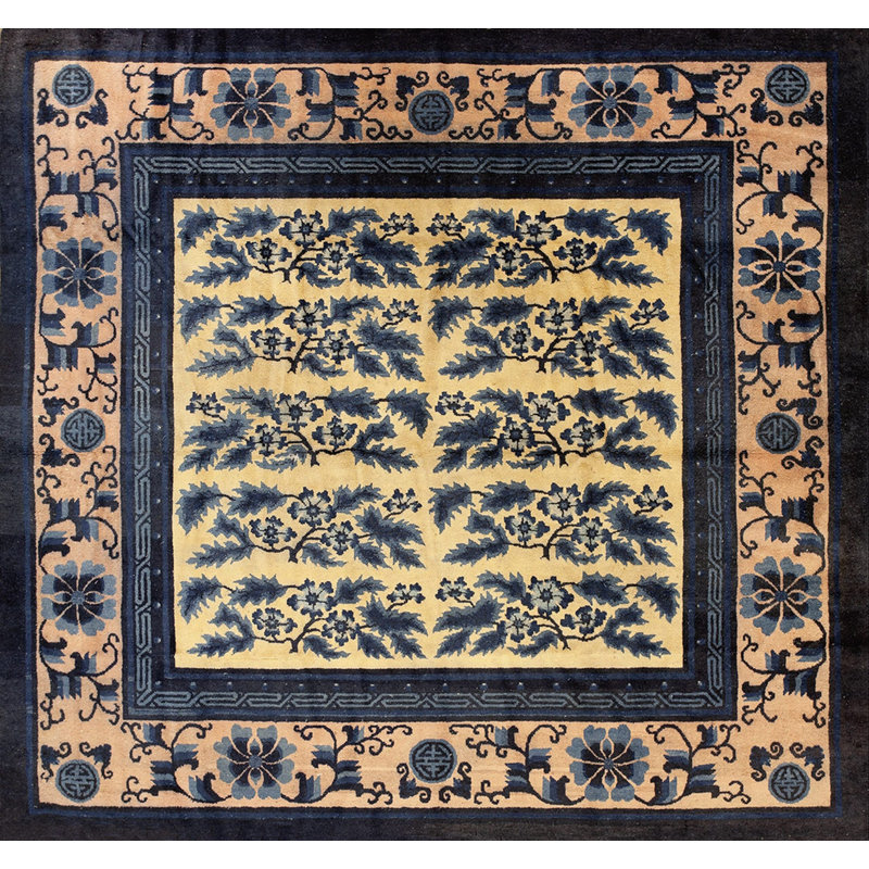 Tapis antique chinois - mongol