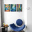 Art mural encadré avec un chat noir Monet