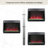 23"Electric Fireplace Insert-520003543