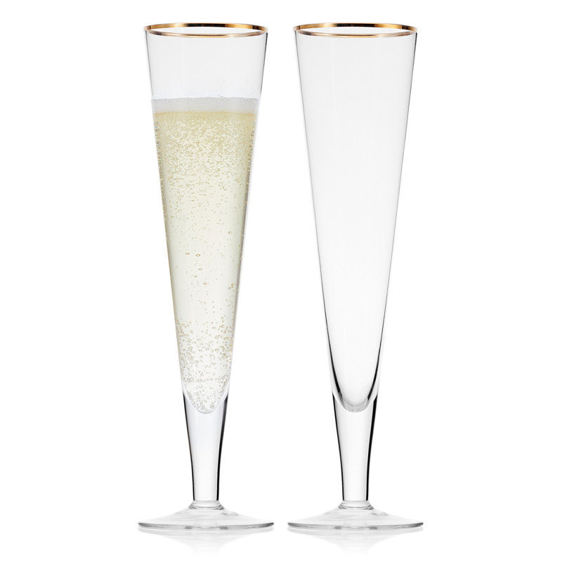 Trumpet 8 oz. Champagne Flutes