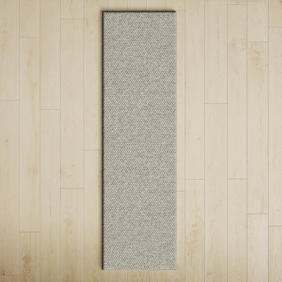 Elle Silver Hand-Woven Wool Rug