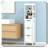 Slim Narrow Bathroom Cabinet Sturdy Anti Tipping Design-429646168