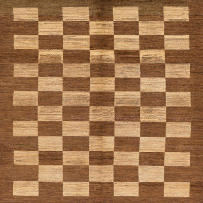 Tapis multicolore à motif abstrait Corine