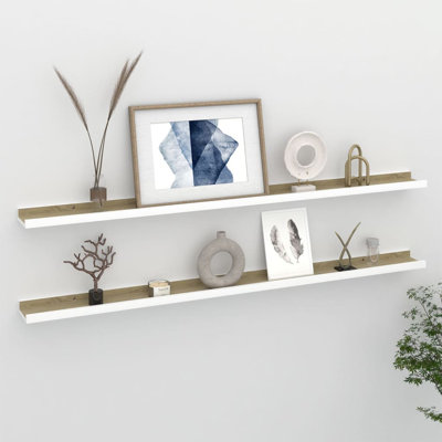 Gracelan 2 Piece Floating Shelf