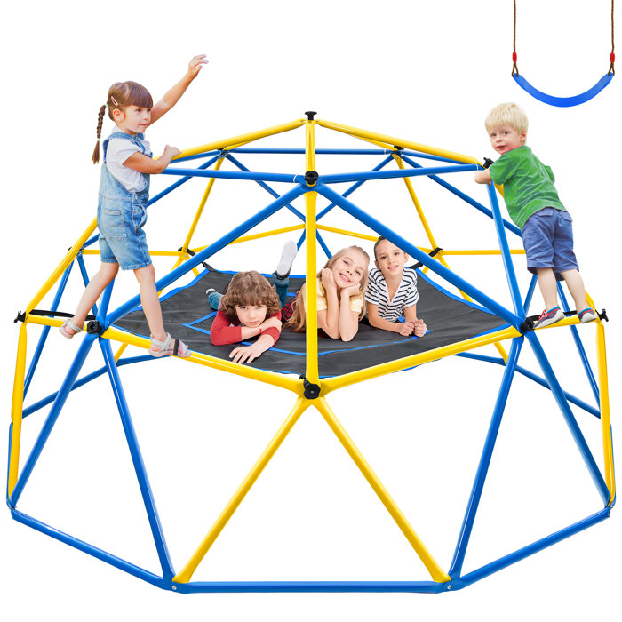 Klo Kick Climbing Dome Swing Set & Reviews | Wayfair