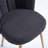 Defreitas Dining Chair with Iron Legs and Cushions-1591200644